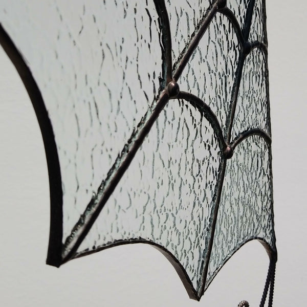 JEWELED SPIDER WITH WEB