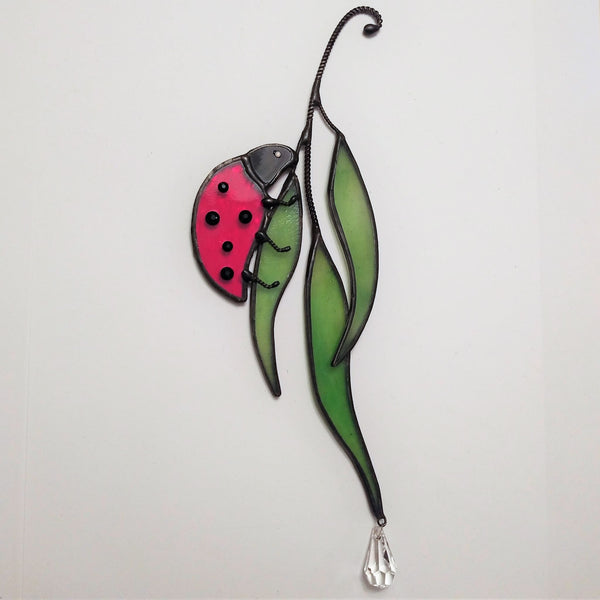 LADYBUG ON WILLOW
